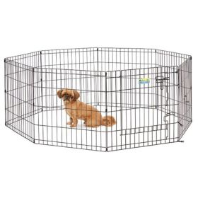 MidWest Contour Wire Exercise Pen with Door for Dogs and Pets - 24" tall - 1 ct