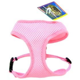 Soft Adjustable Harness - Pink - X Small - Dogs 7-10 lbs - (Girth Size 16"-19")