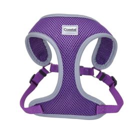 Coastal Pet Comfort Soft Reflective Wrap Adjustable Dog Harness - Purple - XS