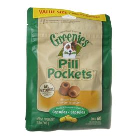 Greenies Pill Pocket Chicken Flavor Dog Treats - Large - 60 Treats