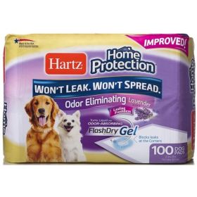 Hartz Home Protection Lavender Scent Odor Eliminating Dog Pads - Regular