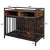 38.6 "Furniture Dog Cage, Metal Heavy Duty Super Sturdy Dog Cage, Dog Crate