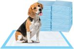 ScratchMe Super-Absorbent Waterproof Dog and Puppy Pet Training Pad, Blue