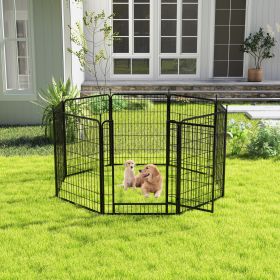 Pet Playpen, Pet Dog Fence Playground, Camping, 40" High, Heavy Duty