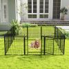 Pet Playpen, Pet Dog Fence Playground, Camping, 32" High, Heavy Duty
