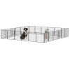 Dog Pens Outdoor 32" Height Foldable 24 Panels Heavy Portable Dog Playpen