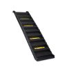 Folding Pet Ramp, Dog Ramp for Cars SUV, Vehicle Stairs Ladder with Nonslip Mats