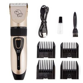 Rechargeable Dog Hair Trimmer USB Charging Electric Scissors Pet Hair Trimmer