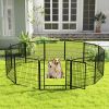 Pet Playpen, Pet Dog Fence Playground, Camping, 32" High, Heavy Duty