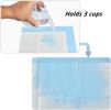 ScratchMe Super-Absorbent Waterproof Dog and Puppy Pet Training Pad, Blue