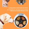 5-Meals Automatic Feeder Auto Pet Feeder 5x270ml Dry and Wet Food Dispenser
