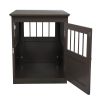 End Table Design Wood Dog Crate Furniture