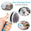 Cat Grooming Brush; Self Cleaning Slicker Brushes for Dog Pet Grooming Brush
