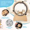 Cat Exercise Wheel ‚Äì Running, Spinning, and Scratching Fun, Cat Treadmill with Carpeted Runway, Kitty Cat Sport Toy, Great for Physical Activity and
