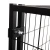 10-Panel Heavy Duty Metal Dog Kennel, Pet Playpen With Door