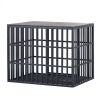 NEW HEAVY DUTY DOG CRATE FURNITURE FOR LARGE DOGS WOOD & STEEL