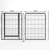 Pet Playpen, Pet Dog Fence Playground, Camping, 40" High, Heavy Duty