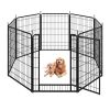 Pet Playpen, Pet Dog Fence Playground, Camping, 40" High, Heavy Duty
