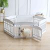 Pet Playpen Foldable Gate for Dogs Heavy Plastic Puppy Exercise Pen