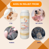 COAT SHIELD - Canine Dry Powder and Gentle Skin Cleanser for Allergies