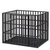 NEW HEAVY DUTY DOG CRATE FURNITURE FOR LARGE DOGS WOOD & STEEL