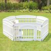 Pet Playpen Foldable Gate for Dogs Heavy Plastic Puppy Exercise Pen