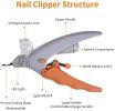LED Light Pet Nail Clipper- Great for Trimming Dogs Nails & Claws