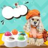 Dog Treat Dispenser Puzzle Feeder Pets Interactive Iq Toy Feeding Game