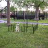 Dog Pens Outdoor 32" Height Foldable 16 Panels Heavy Duty Metal Portable
