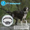 Wireless GPS Dog Fence Rechargeable IPX7 Waterproof Electric Dog Collar