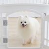 Pet Playpen Foldable Gate for Dogs Heavy Plastic Puppy Exercise Pen