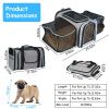 Expandable Pet Carrier Airline Approved Dog Carrier Collapsible Soft Carrier Bag