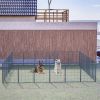 Dog Playpen Foldable 24 Panels Dog Pen 40" Height Pet Enclosure Dog Fence