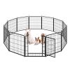 Pet Playpen, Pet Dog Fence Playground, Camping, 32" High, Heavy Duty