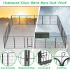 Dog Playpen Foldable 24 Panels Dog Pen 40" Height Pet Enclosure Dog Fence