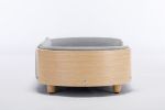 Scandinavian style Elevated Dog Bed Pet Sofa With Solid Wood legs