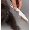 18CM Dog Supplies Flea Comb Stainless Steel Insect Repellent Brush Fur Removal