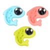 Fish Shape Pet Feeders Dog Bowls Stainless Steel Water and Food Bowl