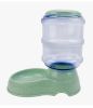 Pet Feeder - Dispensing Feeding Bowl Automatic Gravity Water/ Dry Food Container