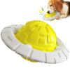 Dog Toy Sound Molar Decompression Training Interactive Flying Saucer Toothbrush