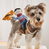 Cowboy Rider Pet Costume, Funny Dog Costume For Small Medium Dogs