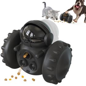 PawPartner Dog Tumbler Interactive Toys Increases Pet IQ Slow Feeder (Ships From: China, Color: black)