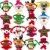 30/50pcs Christmas Pet Dog Bowties Santa Snowman Deer Small Dog Collar (Type: 30pcs)
