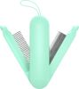 Pet Life 'JOYNE' Multi-Functional 2-in-1 Swivel Travel Grooming Comb Deshedder