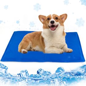 Dog Cooling Mat, Pet Cooling Mat for Dogs Pressure Activated Dog Cooling Pad (size: 50x65cm)