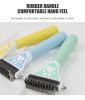 Dog Brush Pet Hair Remover Double Sided Open Knot Comb Dog De matting