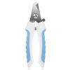 Dog Nail Clippers Toe Trimmer Stainless Steel Grooming Tool Free Nail File S,M,L