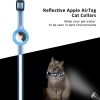 Reflective AirTag Dog Collar;  Padded Apple Air Tag Dog Collar