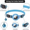 Reflective AirTag Dog Collar;  Padded Apple Air Tag Dog Collar