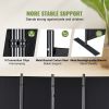 VEVOR Room Divider, 5.6 ft Room Dividers and Folding Privacy Screens (4-panel)